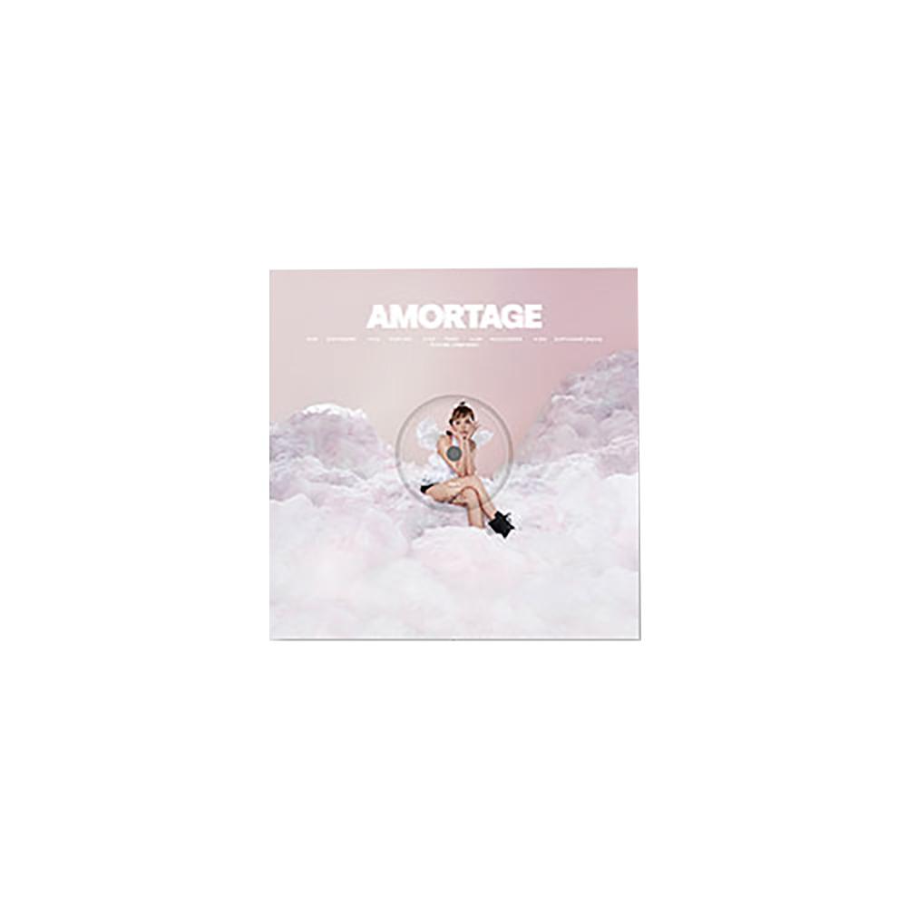 BLACKPINK JISOO Mini Album AMORTAGE LP Pink