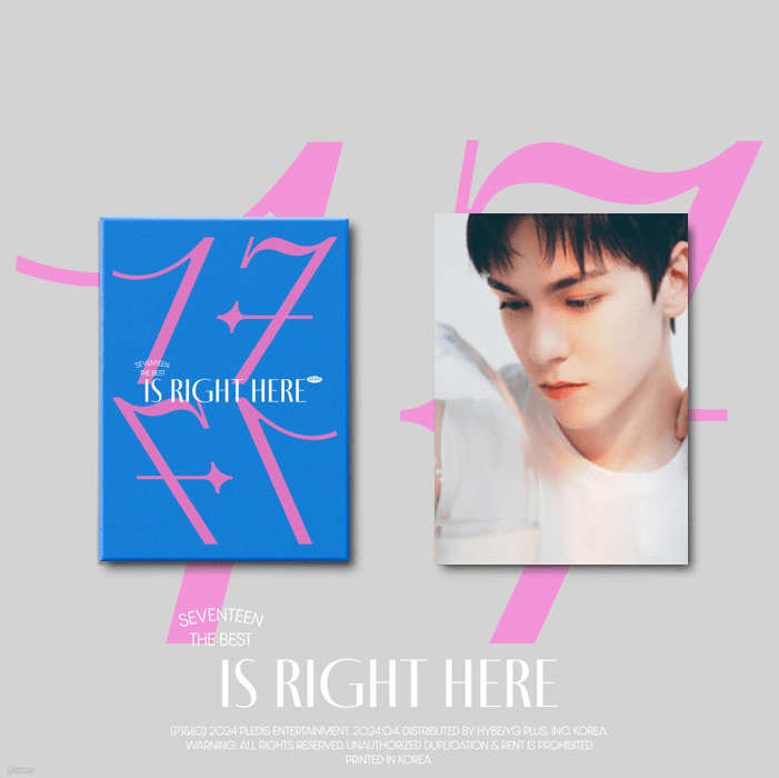 SEVENTEEN Best Album BEST 17 IS RIGHT HERE Maestro Dear Version VERNON