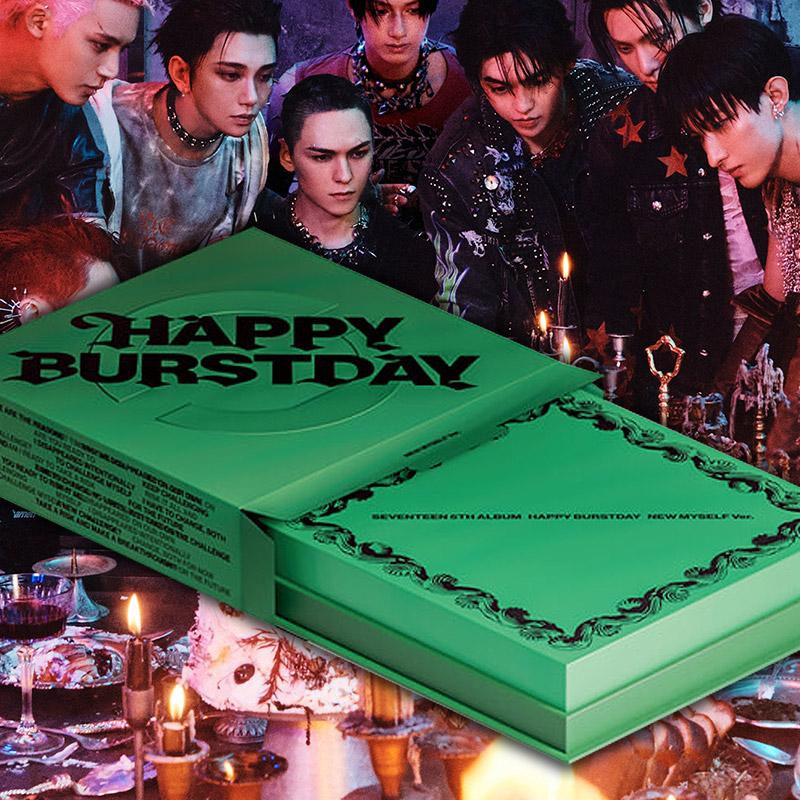 SEVENTEEN アルバム+特典 HAPPY BURSTDAY 썬더 正規5集 HAPPY BURSTDAY NEW MYSELF