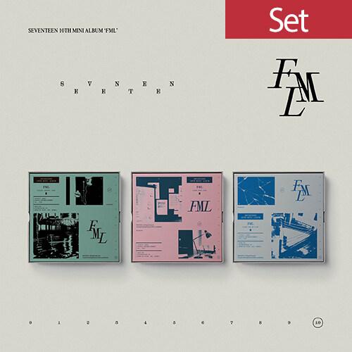 [SET] SEVENTEEN - Mini 10th Album FML [カバー3種セット]