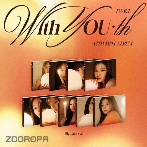 [ランダム] TWICE With YOU th 13集 ミニアルバム Digipack
