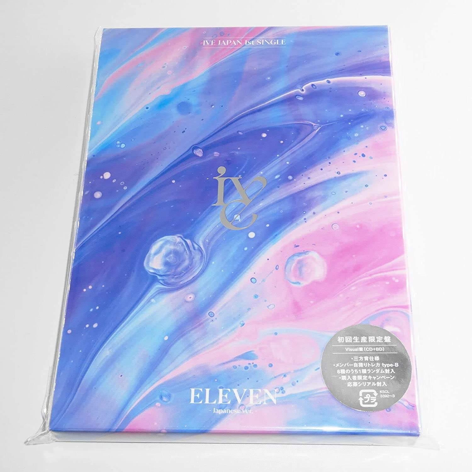 IVE 日本デビューアルバム CD+Blu-ray+メンバーセルカ Vバージョン ELEVEN 日本語バージョン
