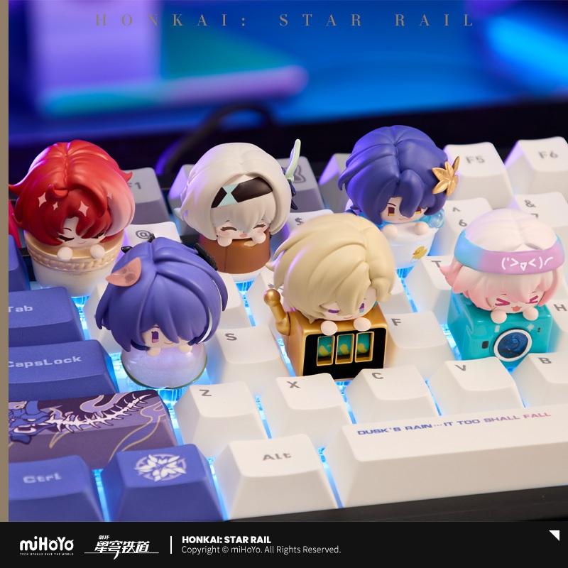 スターレイル グッズ 崩壊スターレイル キーキャップ ガチャ 6種セット キーボード