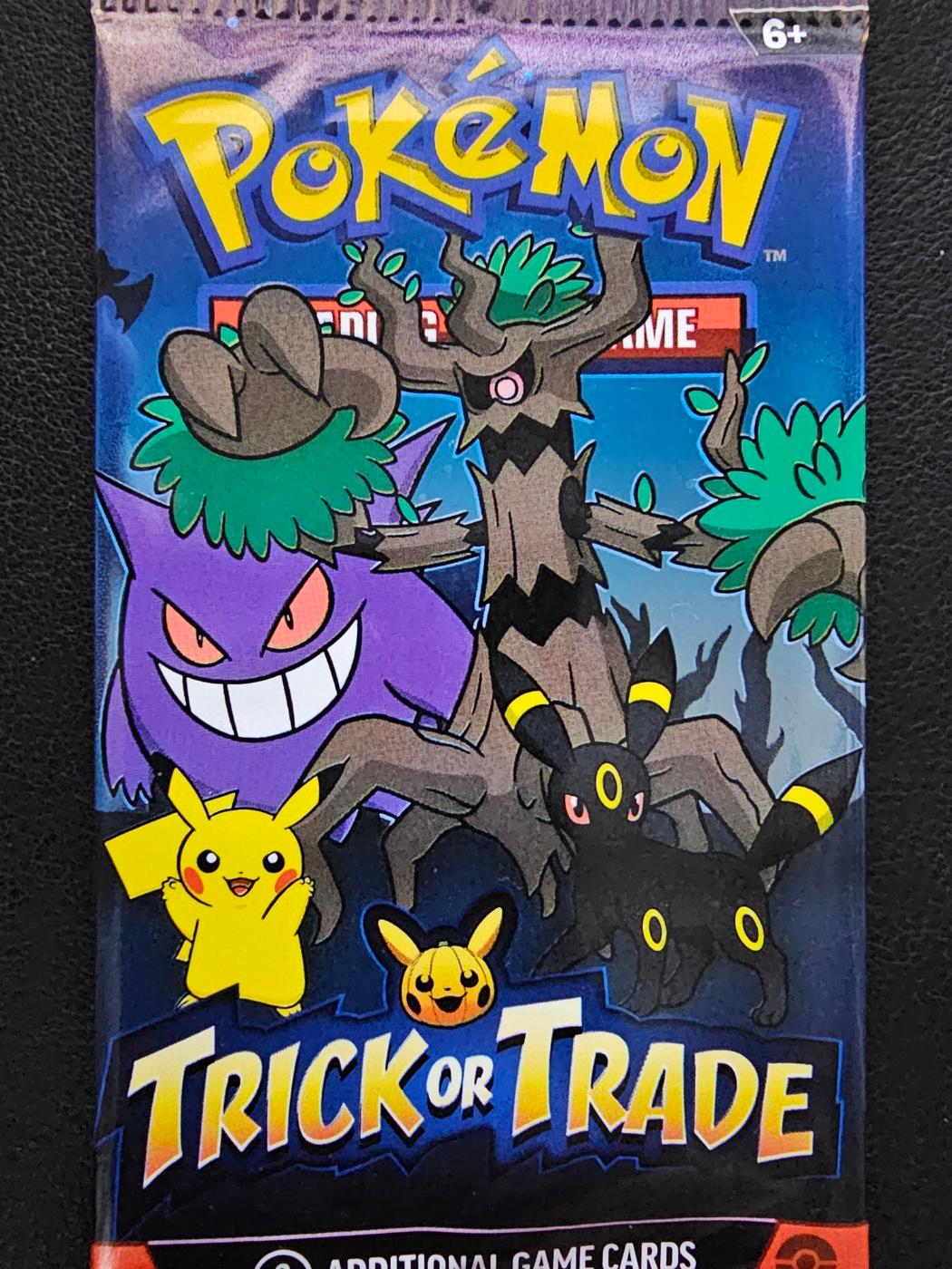 포켓몬카드 Trick or Trade 할로윈 미국 북미판 1팩
