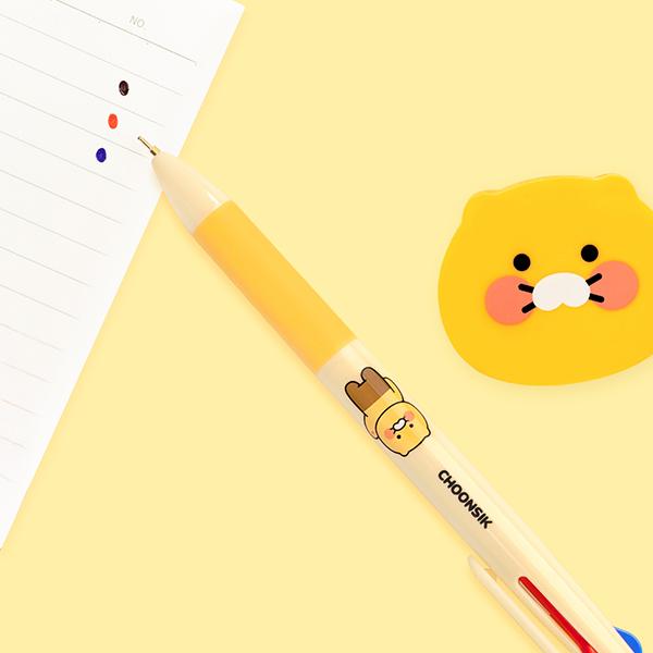 카카오프렌즈 3색 볼펜 춘식이