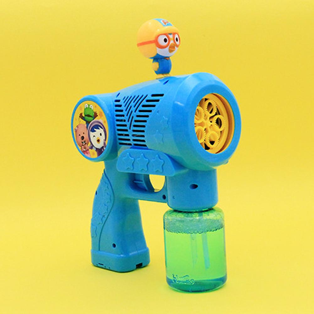 뽀로로 キャラクター ライト付き 自動バブルガン バブルスティック シャボン玉遊び 泡おもちゃ