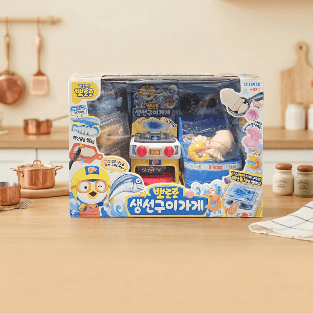 コストコ 뽀로로 魚焼き屋さん ごっこ遊び スーパーごっこ おもちゃ こどもの日 プレゼント