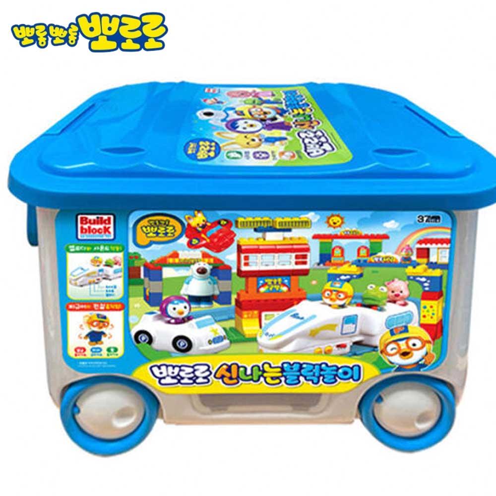 뽀로ロおもちゃブロック遊びセット 自動車 汽車 おもちゃ 3歳 4歳 赤ちゃん 男の子