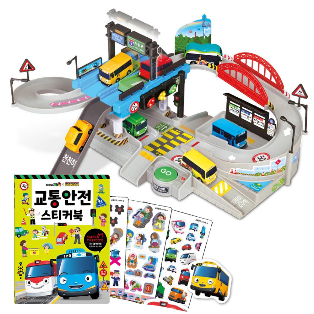 N 타요 신호등 교통놀이 + 교통안전 스티커북