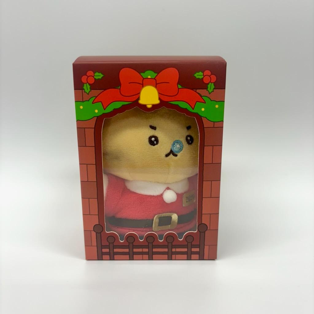 견습산타 망그러진 곰 키링 인형 (10cm)