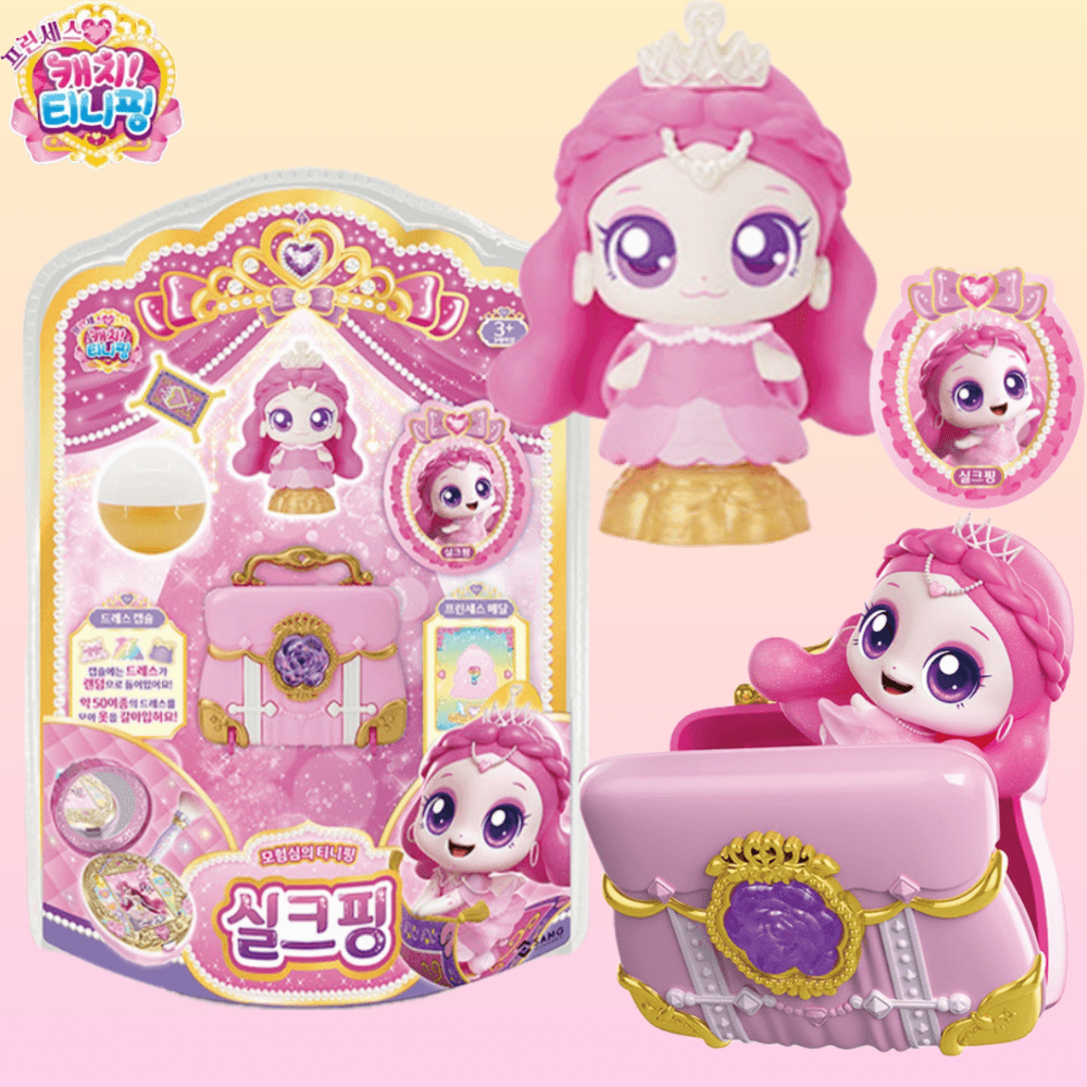 プリンセス キャッチティニ핑 シルクピン フィギュア プリンセスフィギュア ティニ핑 シーズン6 トイ