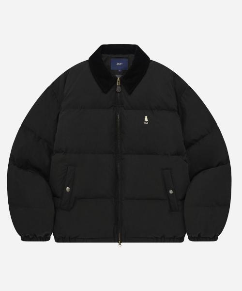 [예일] PRIMALOFT WARM UP+ SHORT PUFFER PADDING BLACK YD05JP7002BK