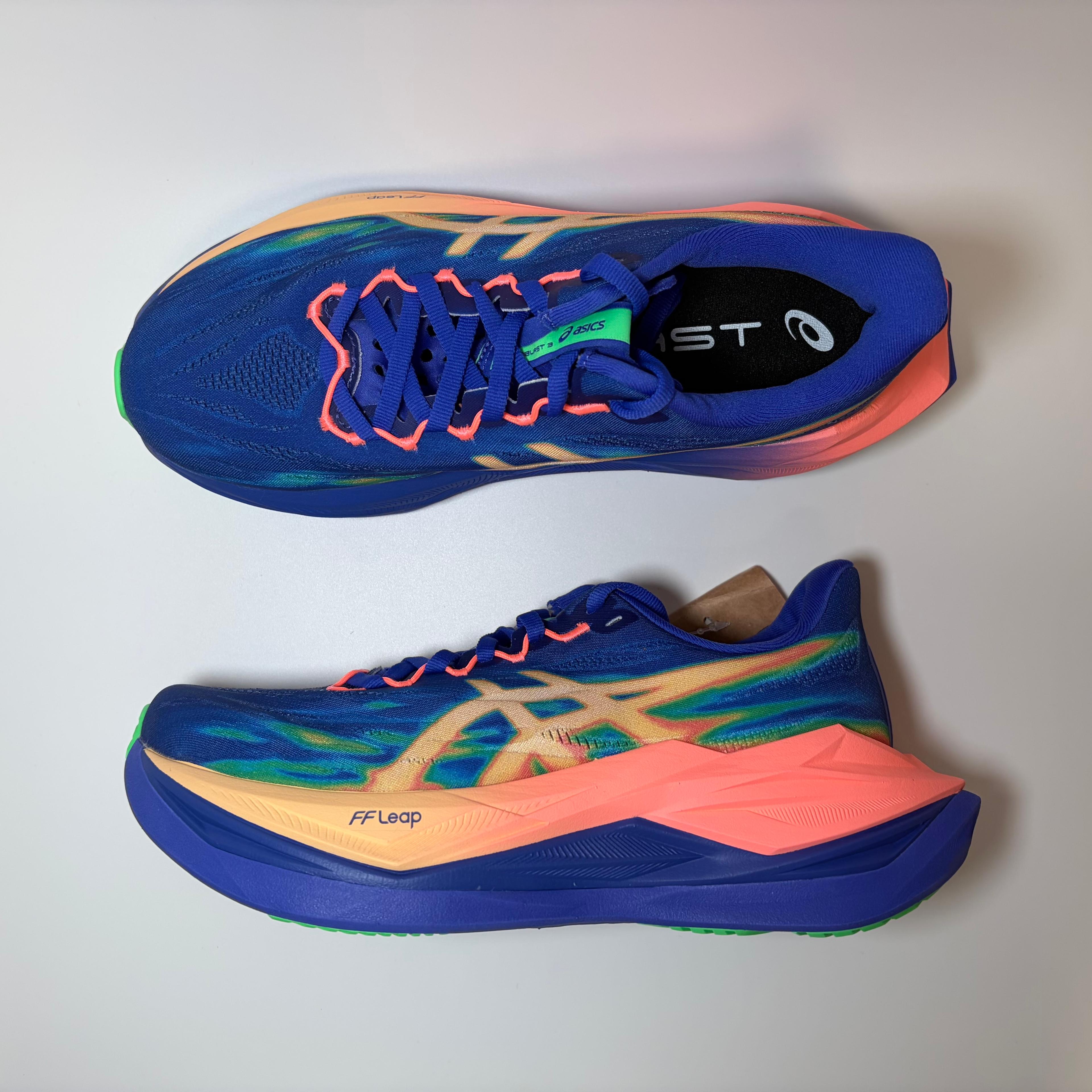 [国内版] ASICS SUPERBLAST3 コバルト オレンジ 1013A177-400 国内店舗版
