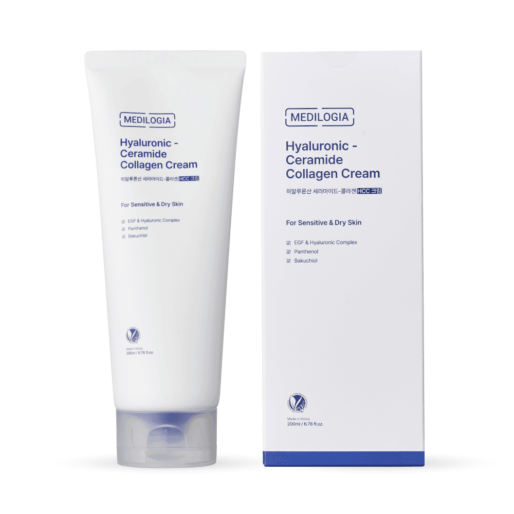 (1+1) 메디로지아 HCC크림 에이치씨씨 노르웨이 빙하수 EGF 히알루론산 200ml