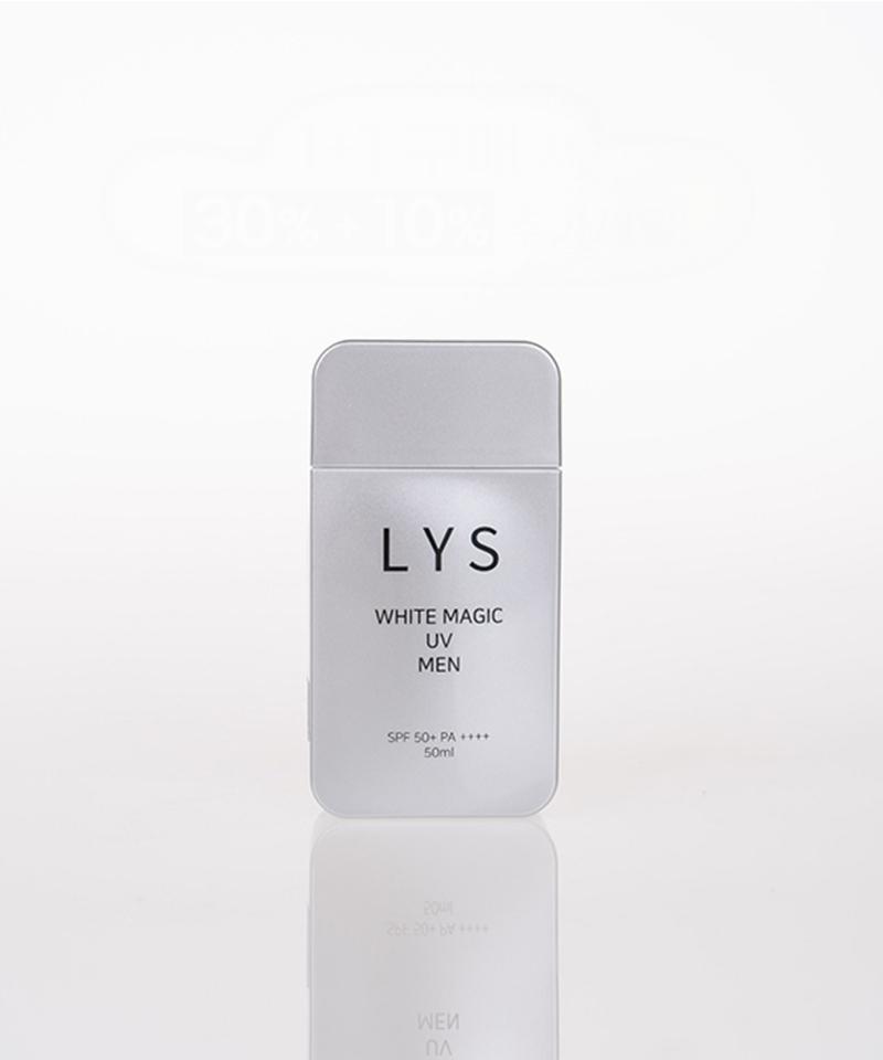 LYS サンクリーム 男性 オールインワン BB兼Pyrimidine 紫外線カット トーン補正 ナチュラルカバー デイリー サンケア