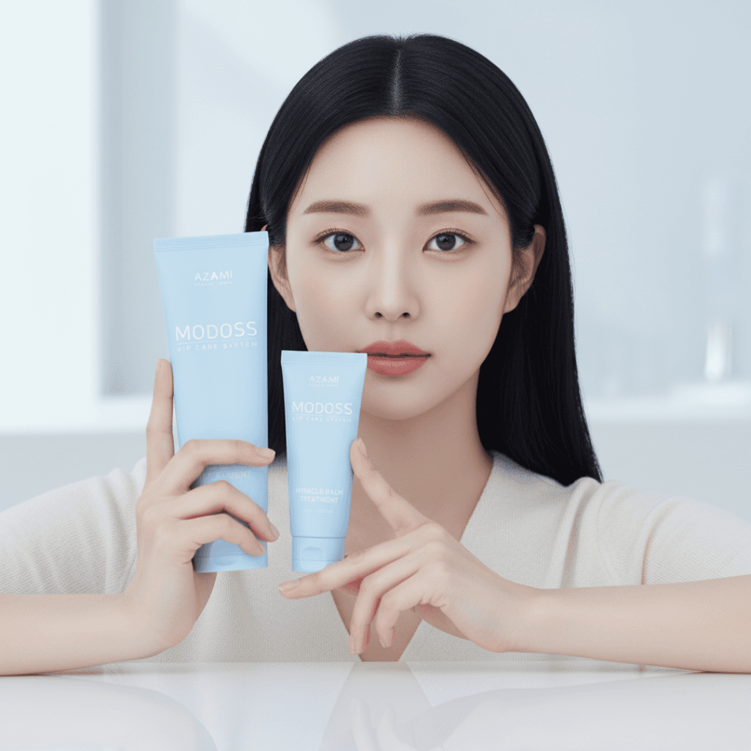 아자미 모도스 ミラクルバーム 洗い流さないノーウォッシュ ヘア 深刻なダメージヘア用トリートメント 180ml, 1個