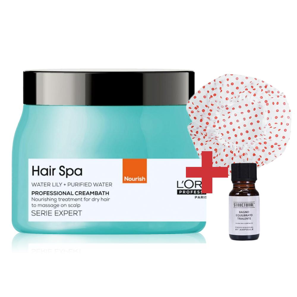 ロレアル ヘアスパ ナリシングクリームバス トリートメント 490ml