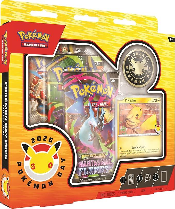 [国内在庫] ポケモンカード アメリカ版 30周年 Pokémon Day 2026 コレクション BOX