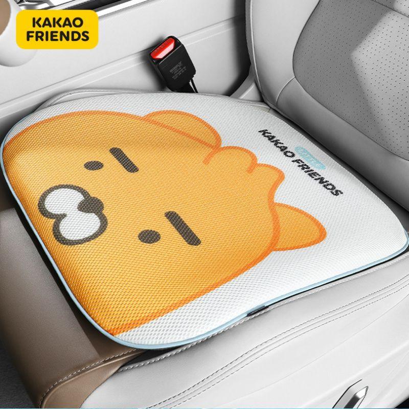 カカオフレンズ 車用夏用クッション 自動車 クーリングシート 可愛いキャラクター 車 꾸미기 プレゼント