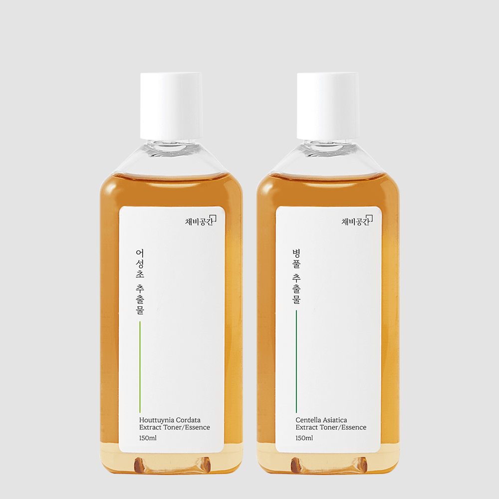 [限定] チェビゴンガン 100% オーガニックリーフ ツボクサ&ドクダミ抽出物 ヴィーガントナー 150ml+150ml