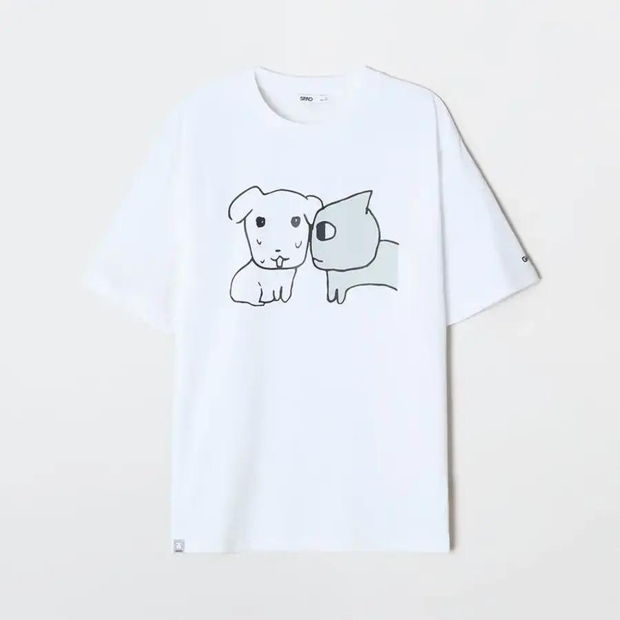 스파오 [가나디] 반팔 티셔츠_SPRLG25U09