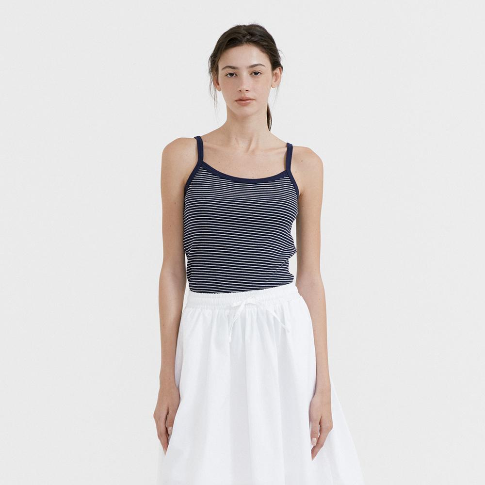 [아쎄르] Stripe Sleeveless (2color)