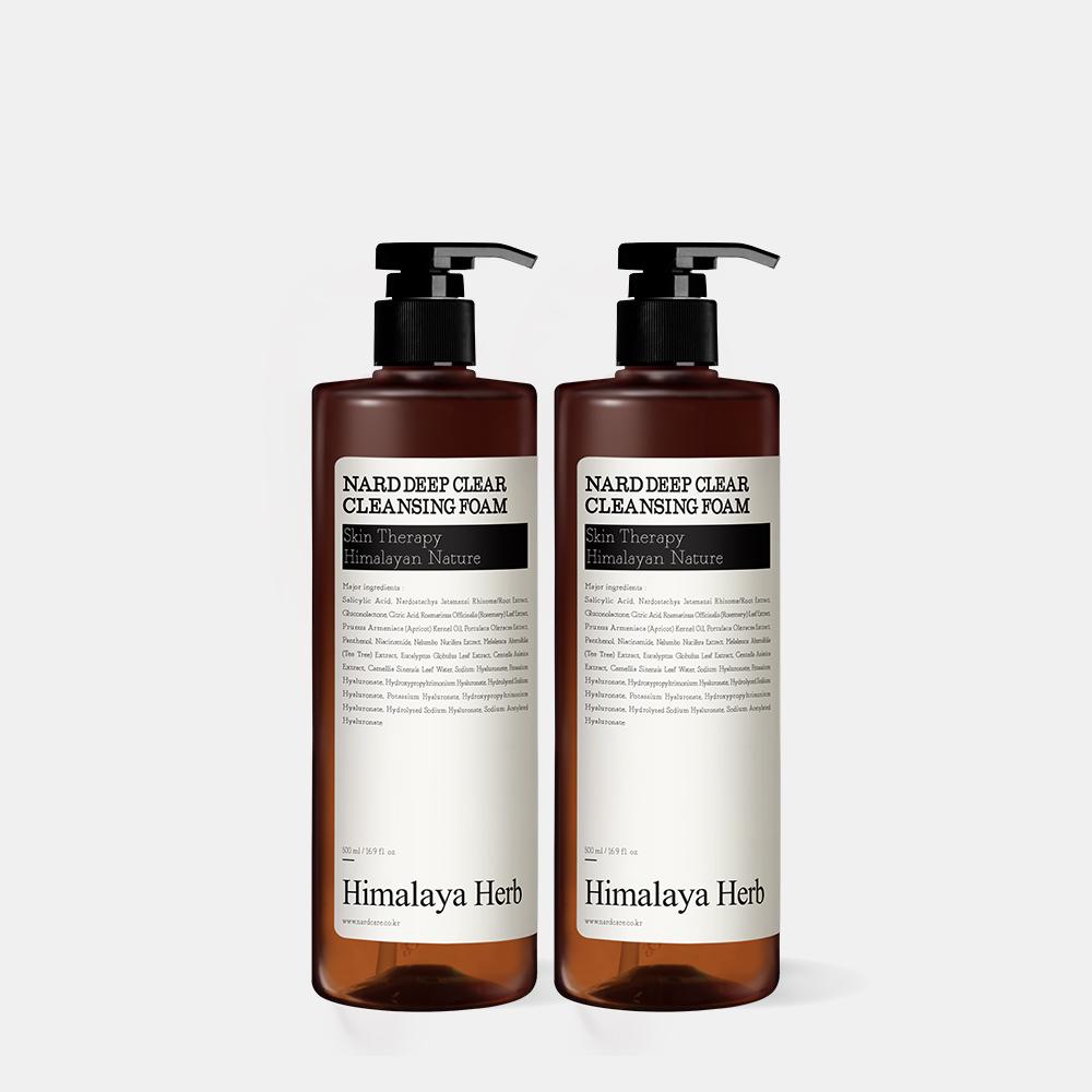 [2個] Nad 딥클리어 大容量 フォームクレンジング クレンジングフォーム 500ml