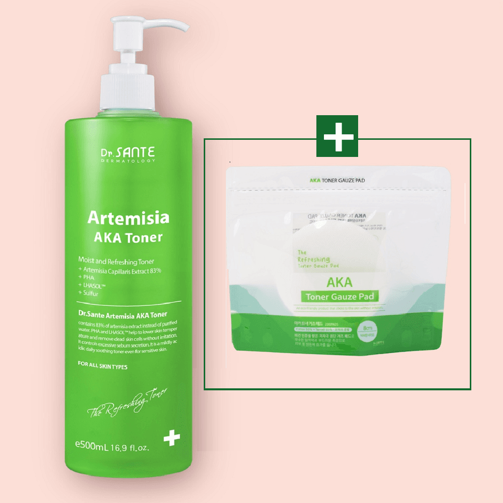 상떼 아카 토너 트러블 민감성 아르테미시아+펌프 500ml 닥터상떼