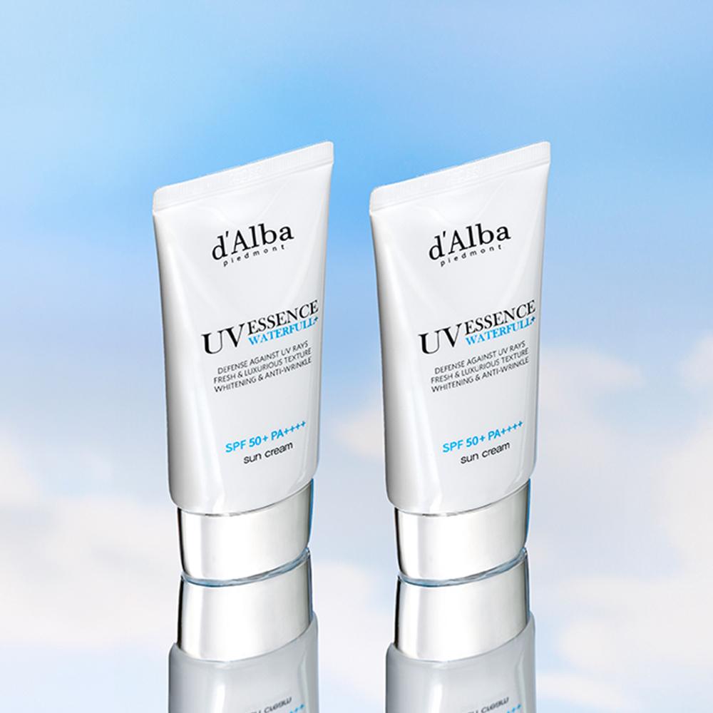 [2個] d'Alba(ダルバ) ヴィーガン ウォーターフル エッセンス サンクリーム 50mlX2個