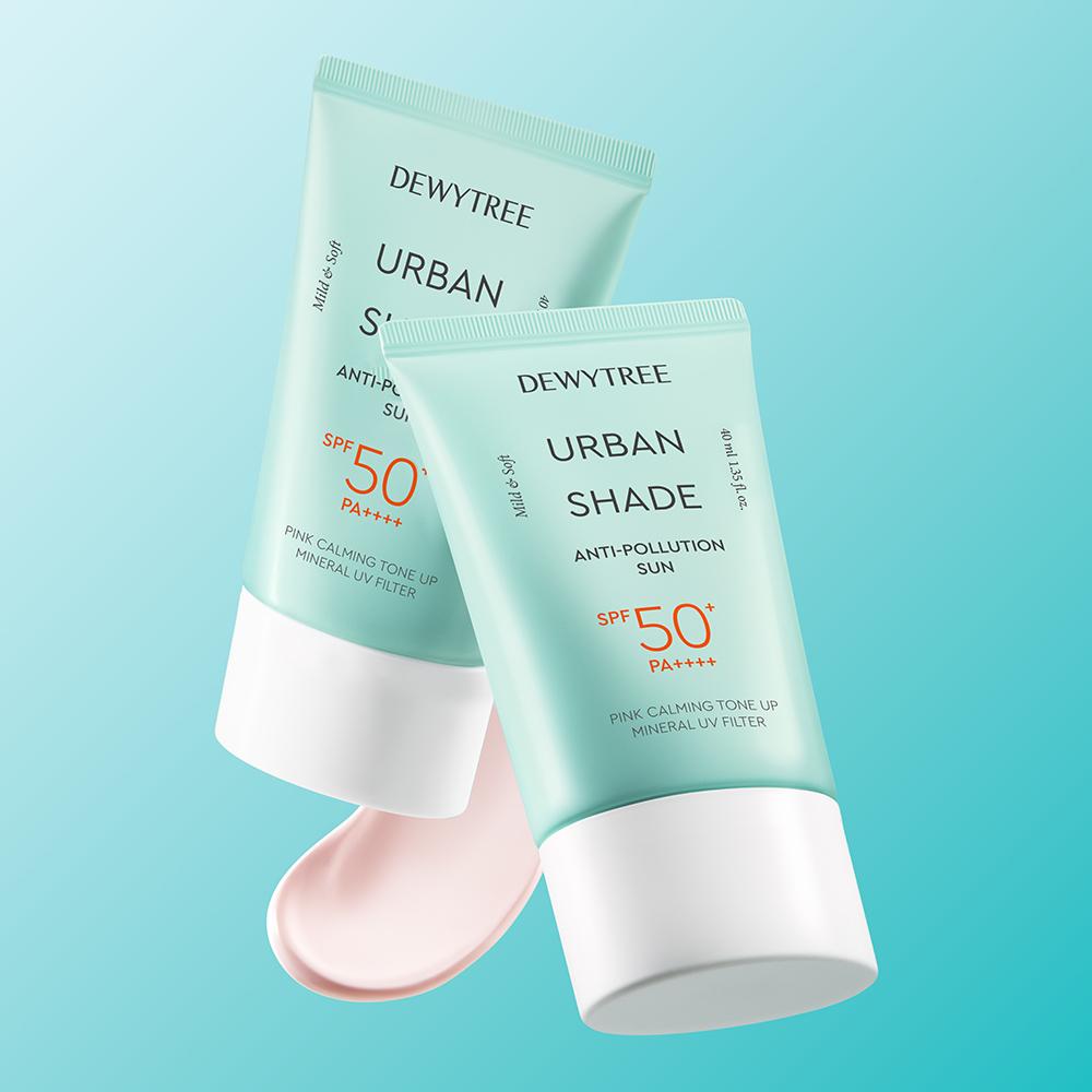 [듀이트리] 1+1 어반 쉐이드 안티폴루션 톤업 선 40ml SPF50+PA++++