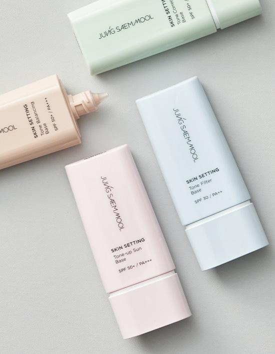 [チョンセムル] NEW スキンセッティング ベース 40ml 4種(選択1)