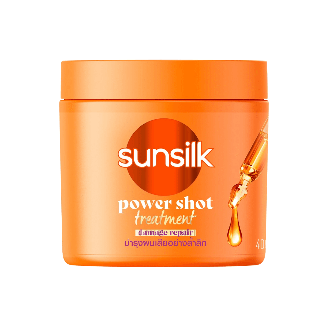 サンシルク(Sunsilk) ヘアトリートメント ヘアパック パワーショット DAMAGE REPAIR, 400ml, 1個