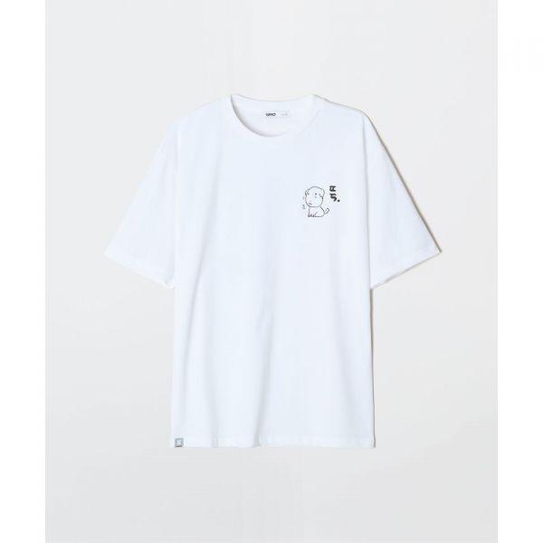 SPAO [가나디] 半袖Tシャツ(GRAPHIC WHITE)_SPRLG25U09