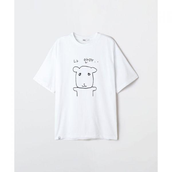 SPAO [가나디]半袖Tシャツ(WHITE)_SPRLG25U09