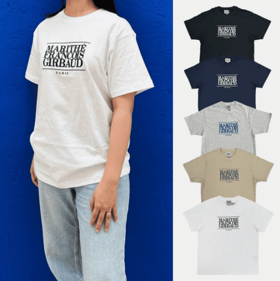 Marité François Girbaud クラシックロゴ Tシャツ