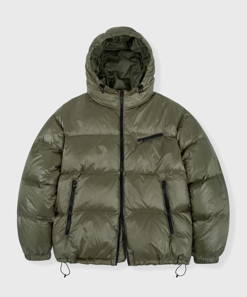 [KIMURE] RDS Hooded Down Jumper_カーキ KBDWUIH003KK