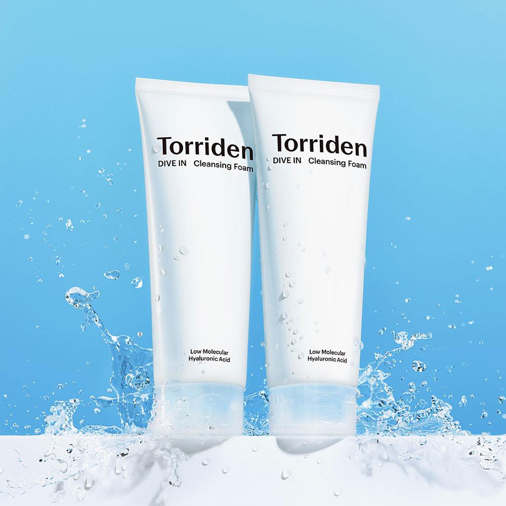 TORRIDEN Dive-In 低分子ヒアルロン酸 クレンジングフォーム 150ml, 2個