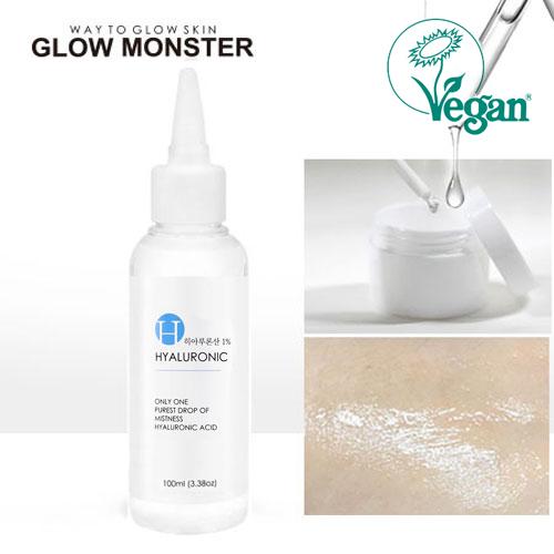 GLOW MONSTER 低分子ヒアルロン酸 原液 1% 100ml ヴィーガン アンプル