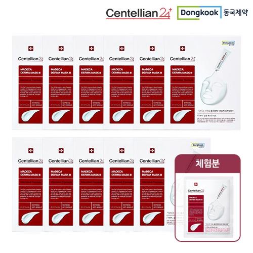 CENTELLIAN24 Dongkook Pharmaceutical Centella Derma Mask Pack 3 110枚+無料体験分 1枚 (計111枚)