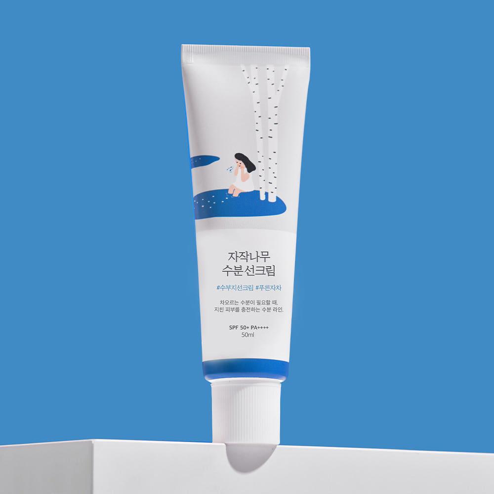 ROUND LAB 白樺 水分 サンクリーム 50ml (SPF 50+ PA++++)