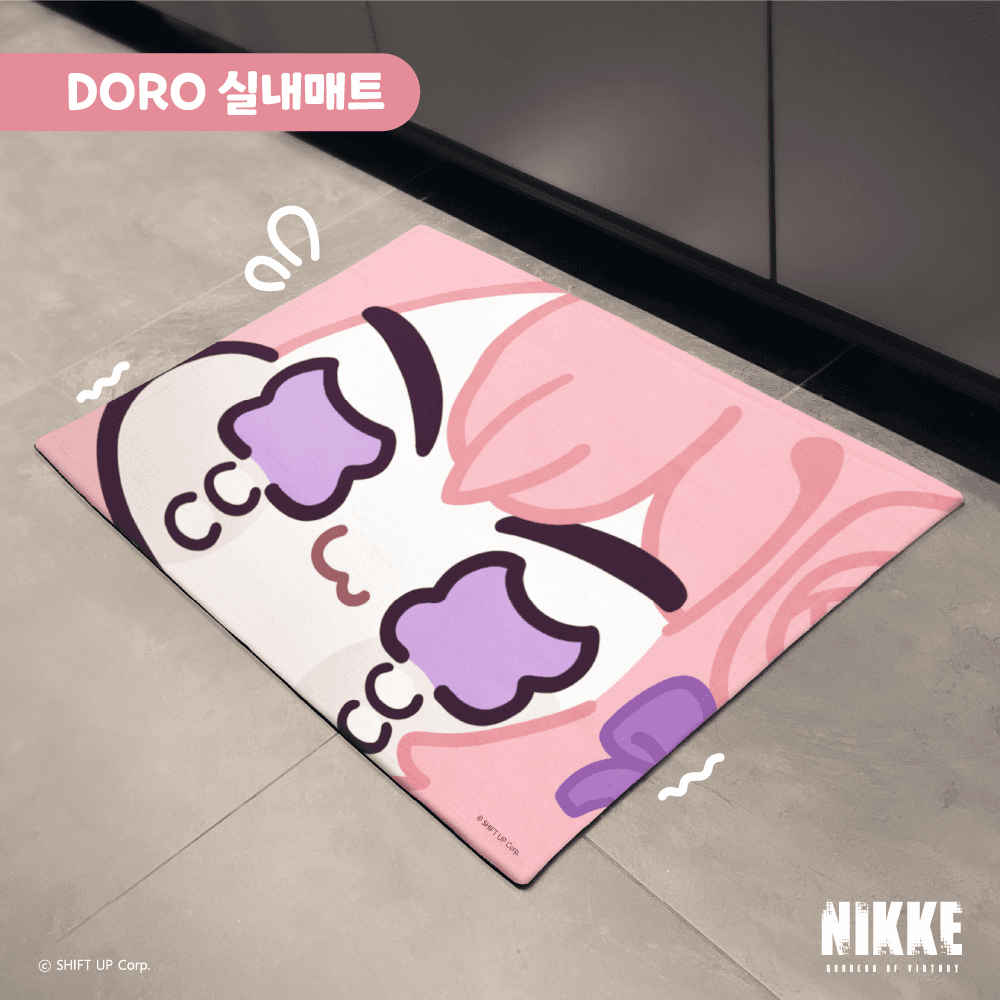 [即発送] 勝利の女神：NIKKE ドロロン 室内マット GNF DORORONG