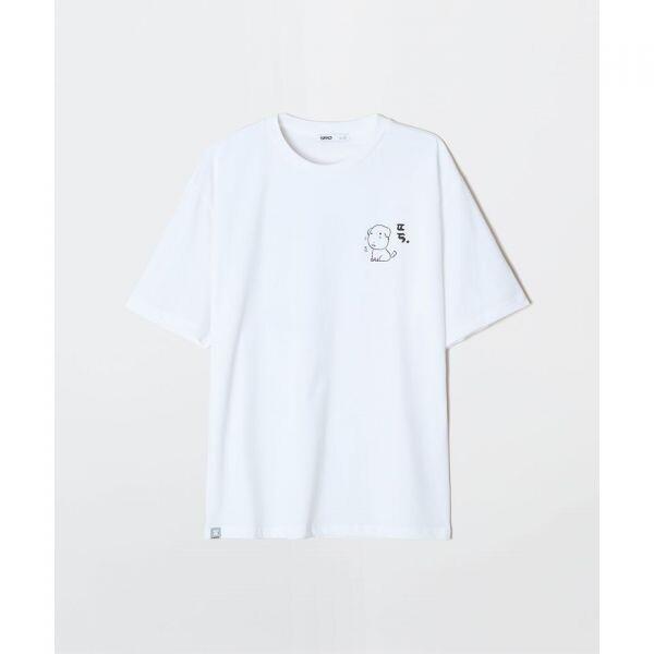 SPAO 가나디 반팔 티셔츠(GRAPHIC WHITE)_SPRLG25U09