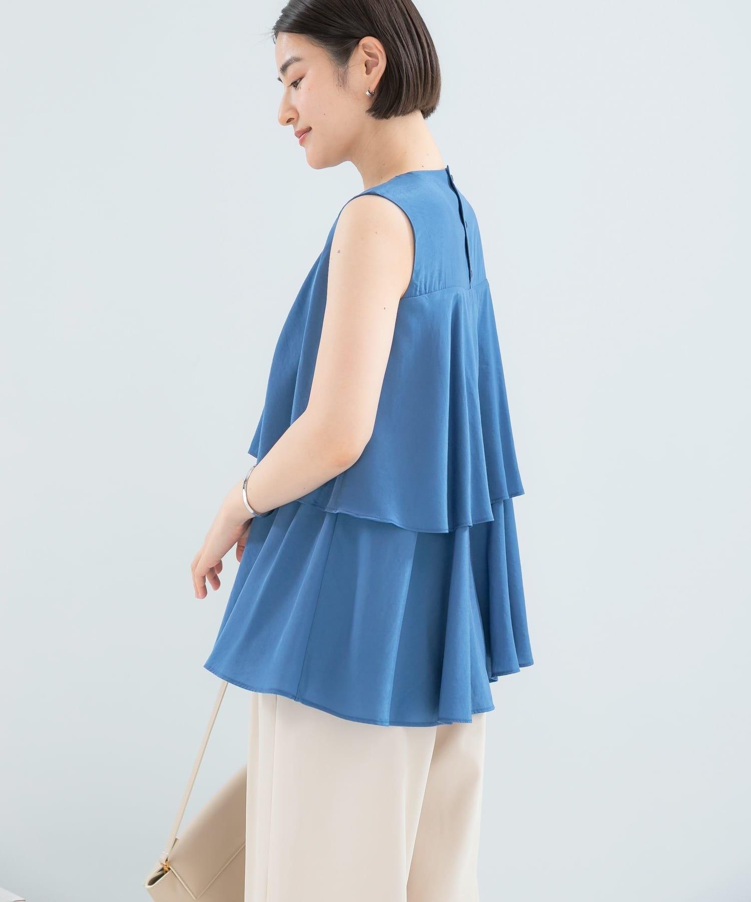URBAN RESEARCH ROSSO  レイヤード フレア ブラウス  レディース トップス