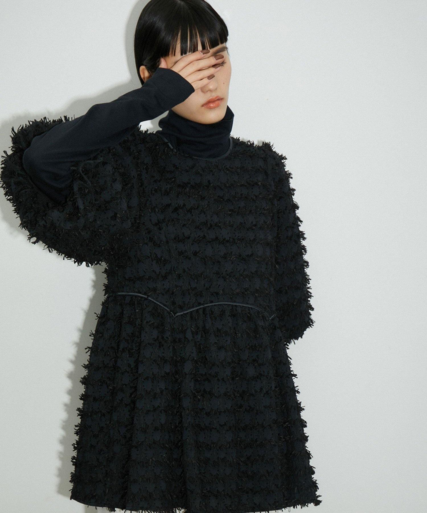 ADAM ET ROPE FEMME アダムエロペ ジャカード ペプラム ブラウス レディース トップス