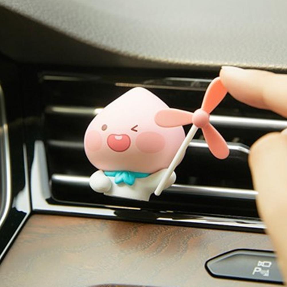 カカオフレンズ 風車 Little Apeach 車用芳香剤 (通気口タイプ)