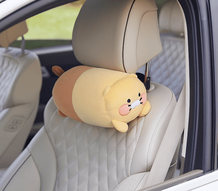 カカオフレンズ 快適な車用ネックピロー チュンシク ネックピロー ネックレストクッション