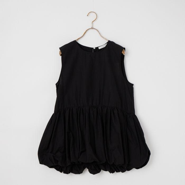 CHIGNON 시뇽 벌룬 페플럼 블라우스 여성용 상의 1862-316KK 블랙 화이트