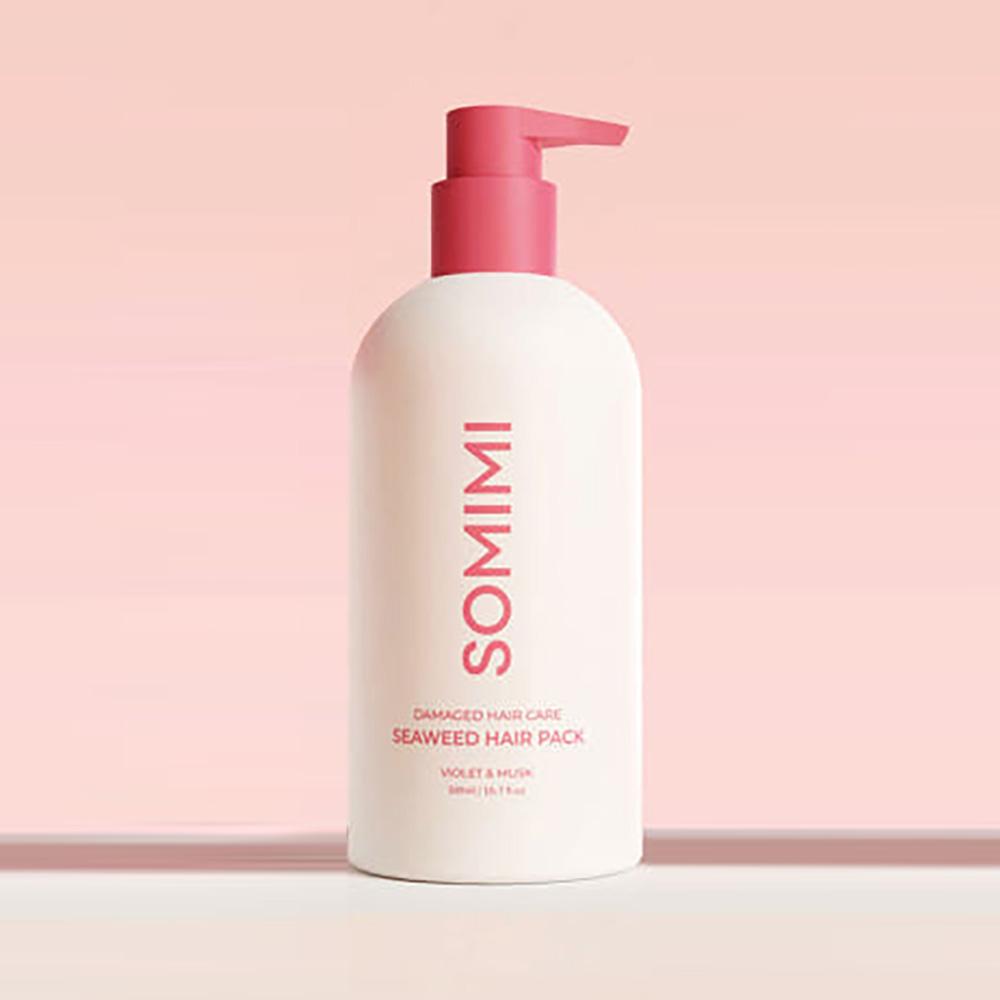 SOMIMI 水海藻ヘアパック 500ml 美容室 トリートメント 傷んだ髪 極ダメージ復旧 ダメージヘア セルフクリニック