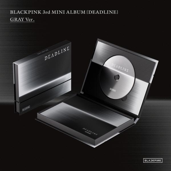 블랙핑크 미니 3집 앨범 DEADLINE 데드 라인 그레이 버전