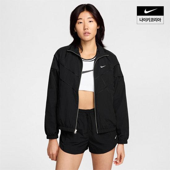 [NIKE] ウィンドランナー レディース ルーズ UV ウーブン フルジップジャケット FV6305-010
